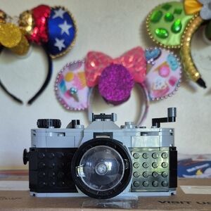 LEGO Black and Gray Simulated Camera